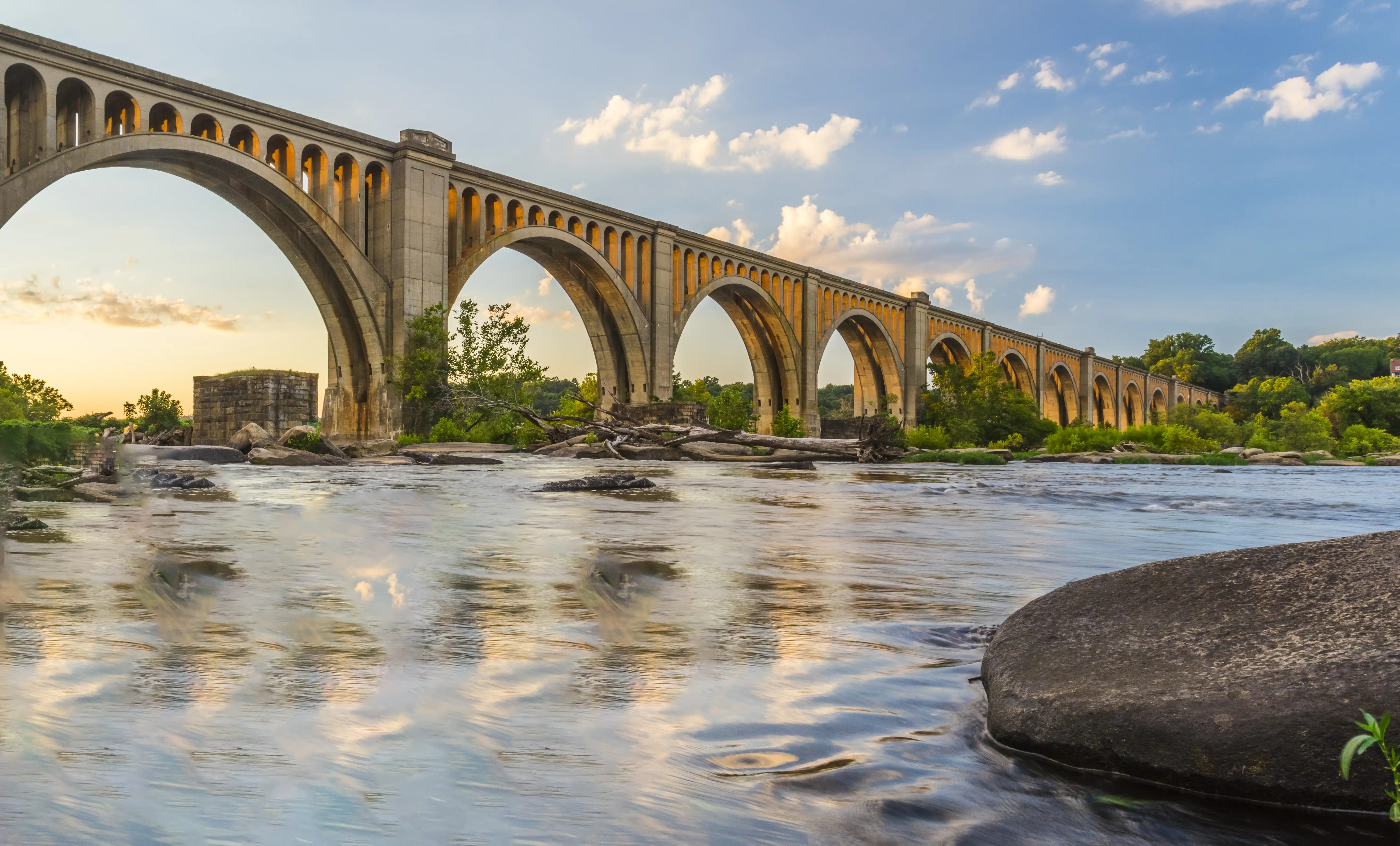 Image of bridge over river